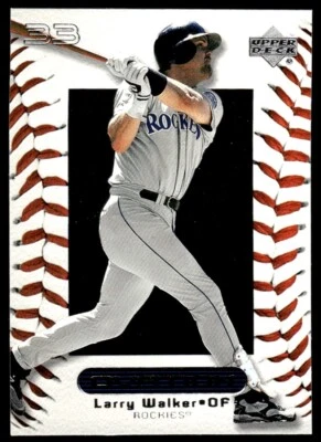 2000 Upper Deck Ovation Larry Walker Colorado Rockies #49 - Image 1 of 2