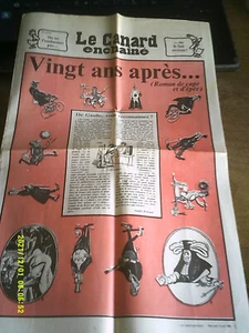 1990 CANARD ENCHAINE NUMERO DOUBLE DE GAULLE VU PAR LE CANARD - Imagen 1 de 5
