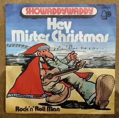 SHOWADDYWADDY HEY MISTER CHRISTMAS 7" VINYL Pic Sleeve 2008296 GERMANY ORIGINAL - Imagem 1 de 4