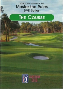 PGA Tour Partners Club Master the Rules Series: The Course DVD W/ Mark Russell - Imagen 1 de 3