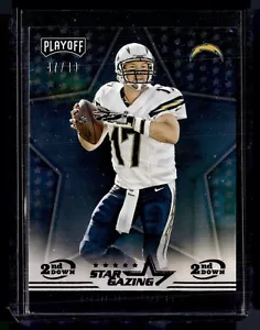2016 PLAYOFF PURPLE 2ND DOWN STAR GAZING PHIILIP RIVERS CHARGERS - Picture 1 of 1