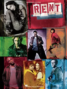 Rent Movie Musical Piano Vocal Sheet Music Guitar Chords Lyrics Songs Book - Picture 1 of 1