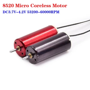 8520 8.5mm*20mm DC 3.7V 53200RPM High Speed Mini Coreless Motor DIY RC Drone Toy - Picture 1 of 12