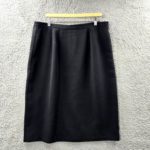 Vintage Mirrors Womens Midi Pencil Skirt Size 18 Black - Bild 1 von 13