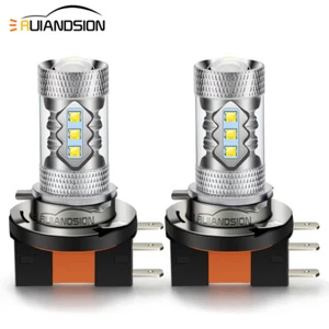2X Bianco H15 2525 80W LED Fendinebbia Lampadina DRL Lampada Hi/ Lo Beam 10-30V - Imagen 1 de 10