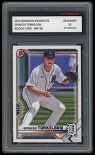 SPENCER TORKELSON 2021 BOWMAN PROSPECTS (Topps) 1ST GRADED 10 ROOKIE CARD RC