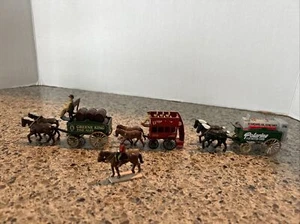 Lledo Chevron Polarine Greene King Lesney Lipton Horse Drawn Wagon England - Picture 1 of 17