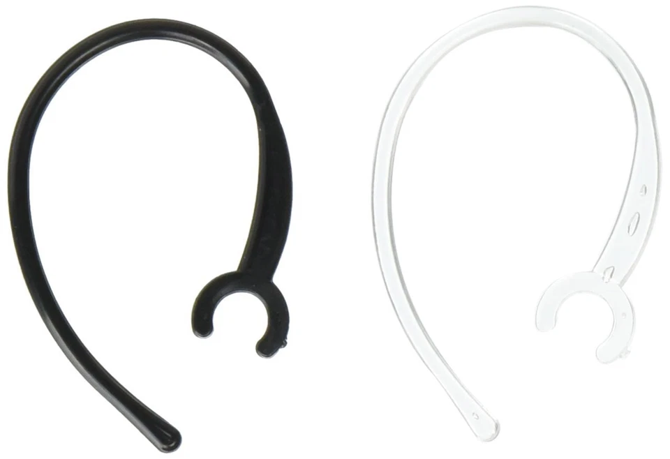 New Generic Ear Hook Loops, 6-Count, 3-Black 3-Clear (See compatible list below) - Image 1 of 1