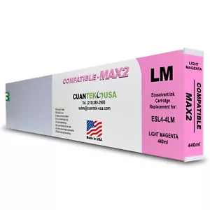 Roland Ecosol MAX2 kompatibel LICHT MAGENTA Tinte 440ml Patrone ESL4-4LM - Bild 1 von 1