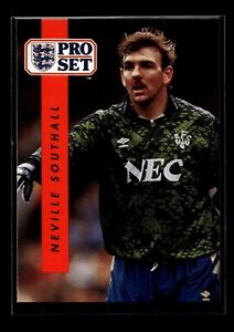 73 ~ Neville Southall ~ 1990-91 Pro Set England ~ Base ~ X^SOC