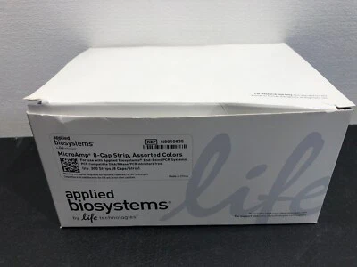 Applied Biosystems ref N8010835 MicroAmp tira de 8 tampas, cores sortidas - Imagem 1 de 4