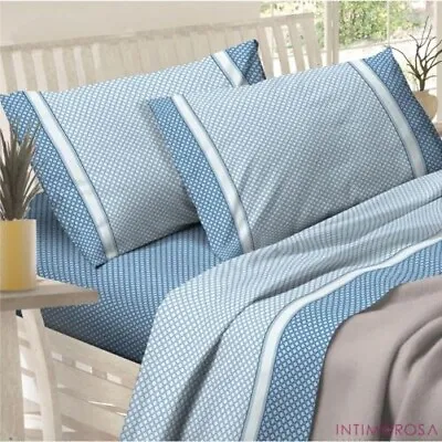 Sheets Preziosa Bed Cotton Single Double Alba Design 20 • 28.67£