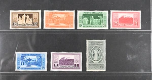 Estampillas de Italia Scott # 232-238 en estado bastante bueno HR gato $42 - Imagen 1 de 2