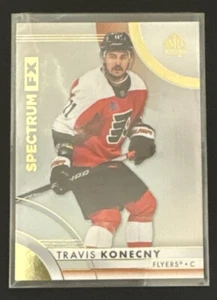 2023-24 SP AUTHENTIC HOCKEY UNCRATCHED SPECTRUM FX FLYERS TRAVIS KONECNY SSP - Picture 1 of 2
