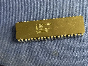 D8041A 1074 INTEL Vintage 40-Pin Cerdip D8041 NEW LAST ONES COLLECTIBLE QTY-1 - Picture 1 of 2