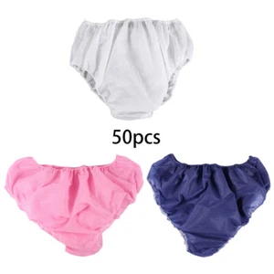 50Pcs Panties Individually Wrapped Soft Adjustable Handy - Picture 1 of 10