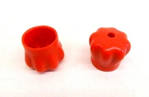 10 Pack 1" Vinyl (Rubber) Round End Cap Cover Pipe Plastic Tube Hub Cap Tubing - Picture 1 of 5