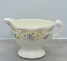 Mount Clemens Pottery Mildred Footed Creamer Gold Trim USA 1920s Discontinued