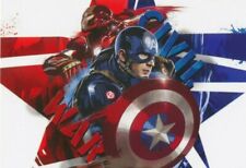 #131 IRON MAN CAPTAIN AMERICA 2017 Panini Marvel Super-Heroes