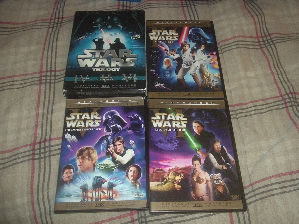 Star Wars 4 5 6 Original Theatrical Trilogy DVD RARE OOP 6 Disc Set - Bild 1 von 1