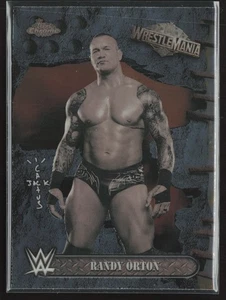 2025 TOPPS CHROME WWE WRESTLEMANIA X CACTUS JACK RANDY ORTON - Picture 1 of 2