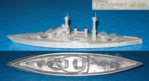 USA Schlachtschiff TENNESSEE, Wiking, Metall, 1:1250 - Bild 1 von 1