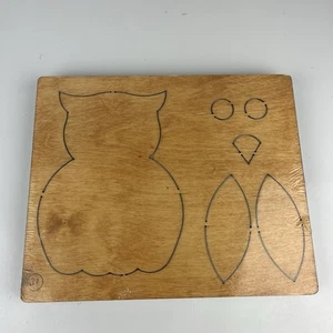 AccuQuilt Studio Die 50423 modello ritagliato gufo nuovo sigillato - Foto 1 di 7