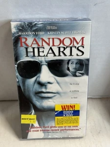 Random Hearts (Harrison Ford/Kristin Scott Thomas) VHS Brand New Sealed - Picture 1 of 2