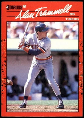 Alan Trammell 1990 Donruss #90 Tigers MLB LEER ENVÍO GRATUITO AutographDen Foto 1 de 2