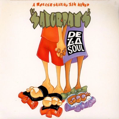 De La Soul - A Roller Skating Jam Named "Satu (Vinyl 12" - 1991 - US - Original) - Bild 1 von 2