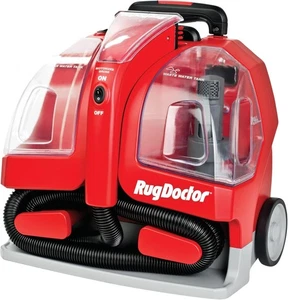 Rug Doctor 93306 Portable Spot Cylinder Carpet Cleaner 1.9L - Red/Black - Picture 1 of 14