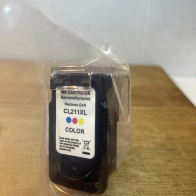 Cartucho de tinta jato de tinta de alto rendimento COR para CANON CL-211XL - Imagem 1 de 2