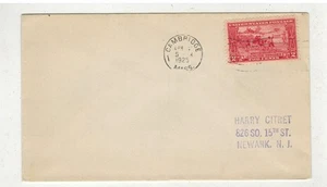 1925 FDC BATTLE OF LEXINGTON CONCORD #618 2c ISSUE CAMBRIDGE MASS & HARRY CITRET - Picture 1 of 1