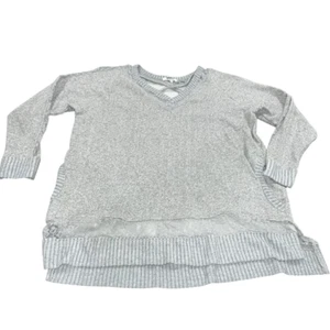 Top Maurices gris jaspeado con detalles de encaje - talla 1 - Imagen 1 de 11