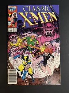 CLASSIC X-MEN #6 (VOL 1) 25° Anniversario ADAMS COVER MARVEL 1987 NM Edicola - Foto 1 di 10