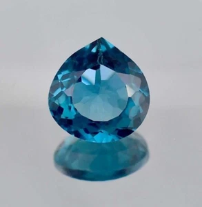 2.50Ct Natural Indicolite Blue Green Tourmaline Pear Cut Loose Gemstone - Imagen 1 de 5