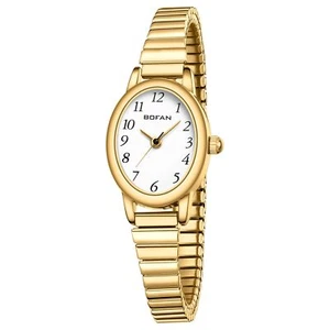BOFAN Small Gold Watches for Women Easy Read Ladies Quartz Wrist Watches with... - Picture 1 of 5
