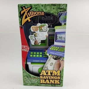 Zillionz Summit Zillions ATM Savings Bank. ATM Bank New. Works with real money - Picture 1 of 10