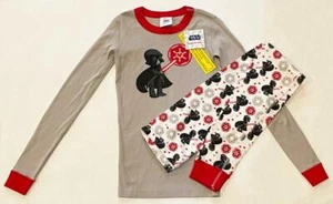 New Hanna Andersson Boys Size 150 cm 12 Long Sleeve Star Wars Hearts Pajama Set - Picture 1 of 1