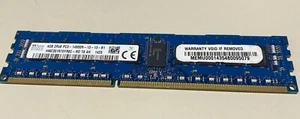 Hynix 4GB 2Rx8 PC3-14900R 1866MHz DDR3 ECC Server RAM Memory HMT351R7EFR8C-RD BH - Picture 1 of 3