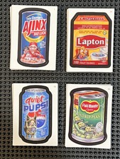 2007 Topps Wacky Packages ANS6 All-New Series 6 STICKER 80 CARD SET