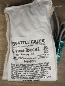 Battle Creek Custom-Touch2 Heat Therapy Pad Model 832 5"x16" Small Wrap READ