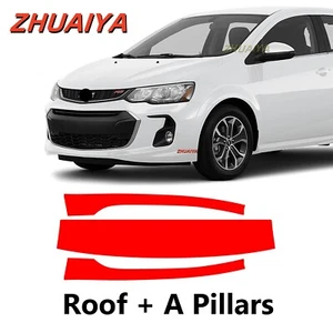 Roof+A Pillars PreCut Paint Protection Film For CHEVROLET SONIC 2017-2020 - Picture 1 of 6