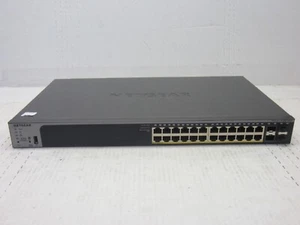 Netgear ProSafe GS728TPv2 24-Port Gigabit Ethernet Switch w/PoE+*Parts Only* - Picture 1 of 4