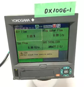 YOKOGAWA DX1006-1-4-2/M1/TPS2/C3/USB1 DAQSTATION RECORDER CFI-032MBG (2A2) - Picture 1 of 9