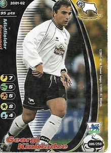 2001/2002 Wizards Football Premier League Georgi Kinkladze 085/250