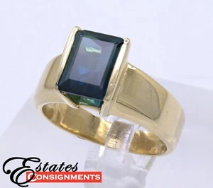 Tourmaline, Yellow Gold Ring - Picture 1 of 12