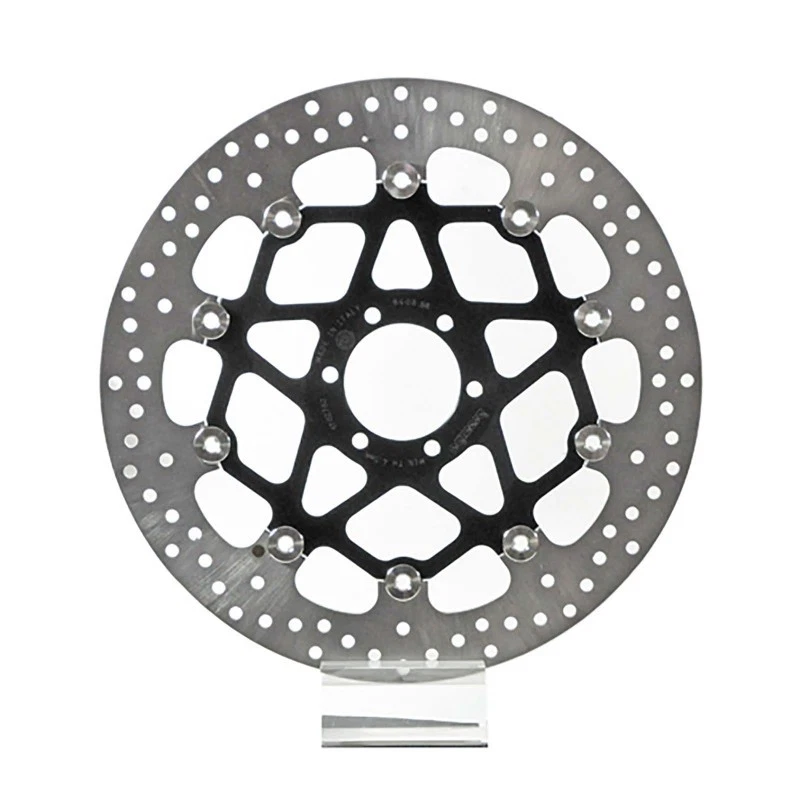 Disco de freno delantero flotante Brembo dorado para Aprilia Tuono V4 de fábrica/RR 17-20 Foto 1 de 1