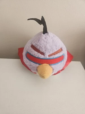 Angry Birds In Space | 6" Purple Laser Bird Plush Red Cape No Sound - image 1 of 4