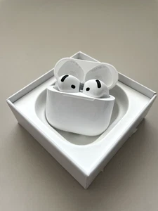 Apple AirPods 4 (ANC), white, open box but not used - Photo 1 sur 7